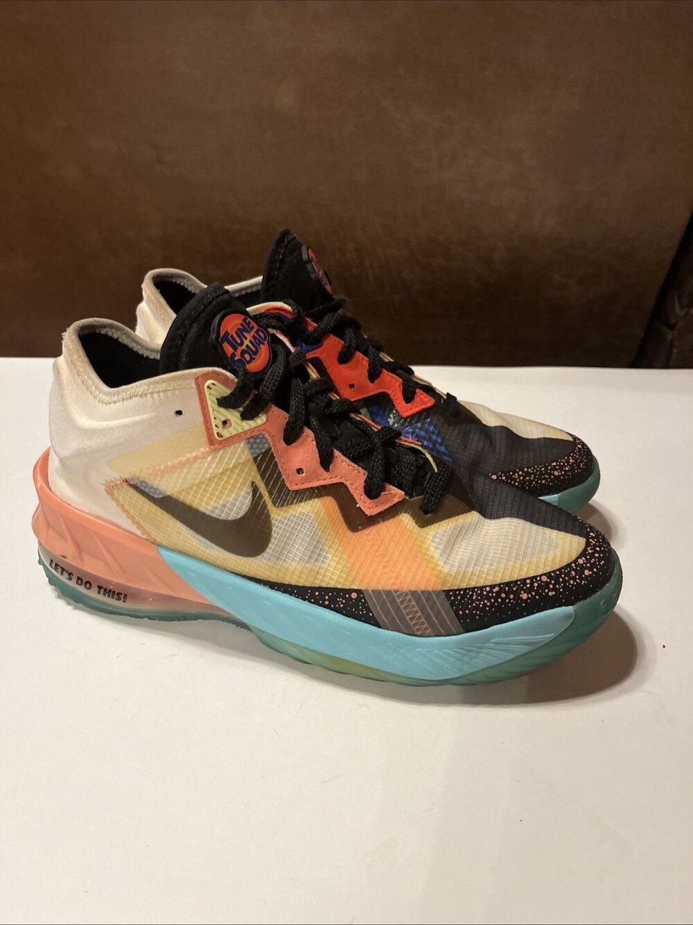 Nike Lebron XVIII Low (GS) Space Jam Tune Squad Basketball Shoes Youth Size 7Y